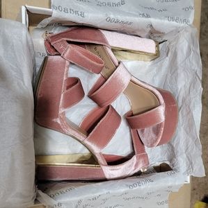 Rose Gold high heels